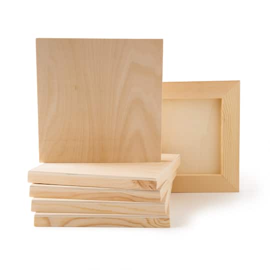 Michaels, Cradled Wood Painting Panel Pack by Artist's Loft™ Necessities™ – Category: Wood & Hardboard Panels